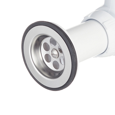 Сифон для раковины и мойки Wirquin Pro Tour Eiffel 1 1/2х40 мм с выпуском d70 мм с соединением 40/50 мм (30718763)