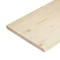 Щит мебельный хвоя 3000х600х40 мм сорт АВ клееный