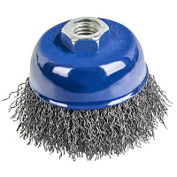 Корщетка для УШМ Практика мягкая чашеобразная d75 мм M14