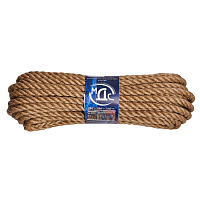Канат крученый джутовый 3 пряди d14 мм 20 м МДС