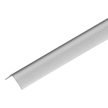 Уголок ПВХ 20х20х2700 мм металлик