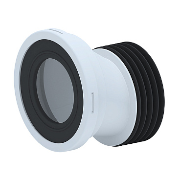 Эксцентрик переходной АНИ пласт для присоединения унитаза 20 мм (W0220)