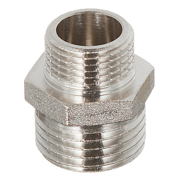 Ниппель переходной 1/2 НР(ш) х 3/8 НР(ш) латунный