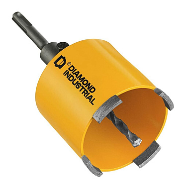 Коронка алмазная Diamond Industrial по бетону 82 мм с переходником