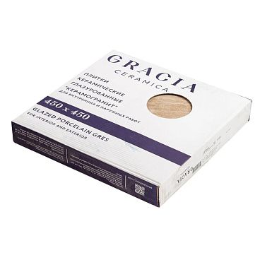 Керамогранит Gracia Ceramica Tibet бежевый 450x450x8 мм (8 шт.=1,62 кв.м)