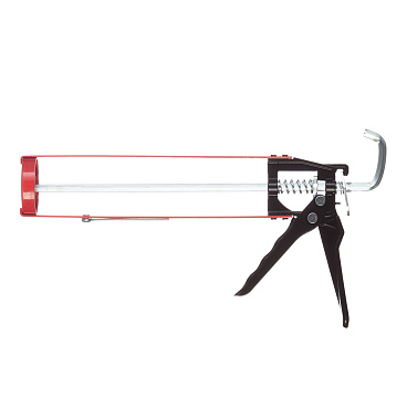 Пистолет для герметика стальной скелетный усиленный 310 мл Hesler