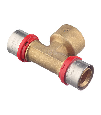 Тройник Tiemme 32(пресс) х 1 ВР(г) х 32(пресс)