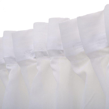 Тюль батист белый 300х270 см Mona Liza (МЛ718/01/Е300)