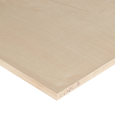 Фанера ФК 15х1525х1525 мм сорт 2/4 шлифованная