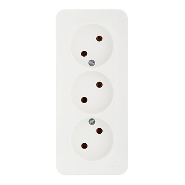 Розетка Systeme Electric Blanca накладная белая (BLNRA000311)