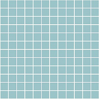 Темари Плитка настенная бирюза матовый (мозаика) 20070 29,8х29,8