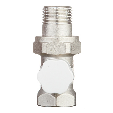 Клапан запорный Stout 1/2 НР(ш) х 1/2 ВР(г) для радиатора (SVL 1176 000015)