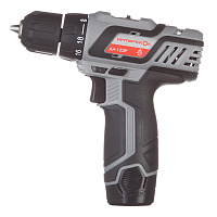 Дрель-шуруповерт аккумуляторная Интерскол ДА-12ЭР 12 В 2 Ач Li-Ion 2 АКБ и ЗУ (434.2.2.20)