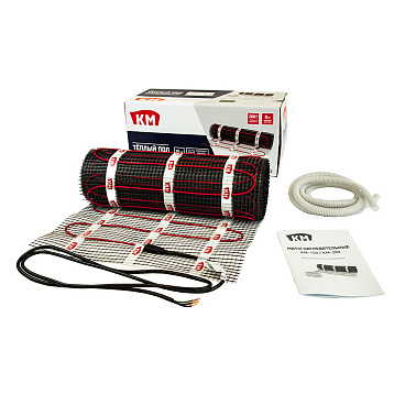 Теплый пол нагревательный мат КМ-200 8 кв.м 200 (1600) Вт
