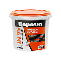 Шпатлевка финишная Церезит IN 95 полимерная 18 кг