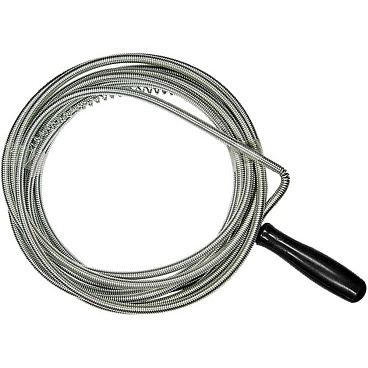 Трос сантехнический для прочистки канализации Сибртех 6 мм 5 м (92462)