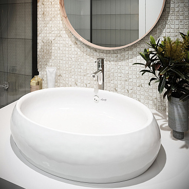 Мозаика Lavelly Smalta мрамор белый стеклянная 311х311х4,9 мм матовая