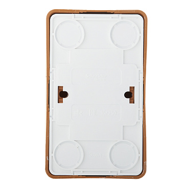 Розетка Systeme Electric Этюд накладная бук со шторками (PA16-008T)