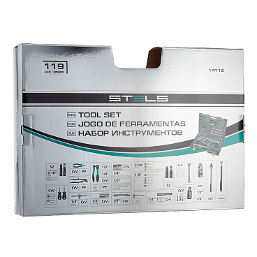 Набор инструментов универсальный Stels (14112) (119 шт.)
