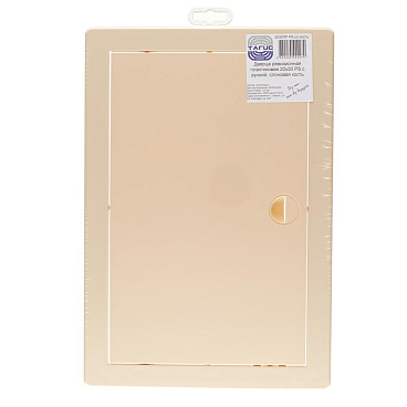 Люк ревизионный Центр Тагис ЛР пластиковый 200х300 мм врезной слоновая кость