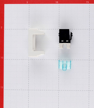 Розетка для кабель-канала компьютерная DKC Viva белая RJ45 1 модуль (45038)