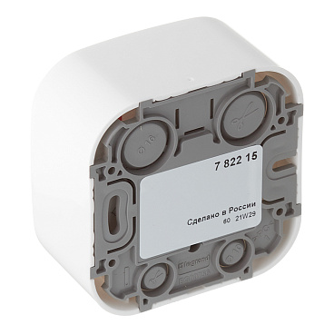 Розетка телевизионная Legrand Quteo накладная белая (782215)