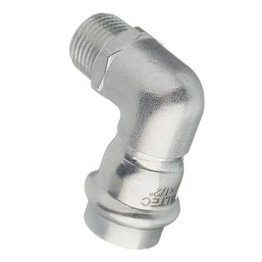 Угол VALTEC (VTi.953.I.002204) 90° 22 мм х 1/2 НР нержавеющая сталь