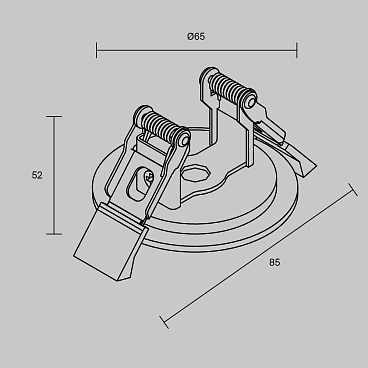 Комплектующие для трековой системы Technical TRA234RCB-B