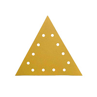 Лист шлифовальный треугольный Abraforce Gold 280 мм Р120 на липучку бумажная основа (3 шт.) (АМ191022)