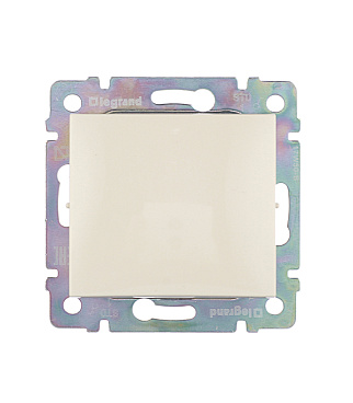 Выключатель Legrand Valena одноклавишный встраиваемый слоновая кость (695600)