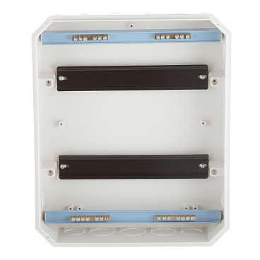 Щит распределительный встраиваемый Dekraft ЩРВ-П-24 пластиковый IP41 345х300х100 мм 24 модуля