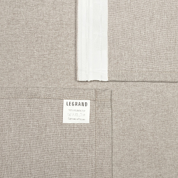 Штора рогожка лен 180х260 см Legrand Левис (58126160)