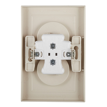 Розетка Systeme Electric AtlasDesign встраиваемая бежевая (ATN000220)