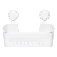 Полка для ванной Master House Нодрил 210х142х300 мм пластик белая (75963)