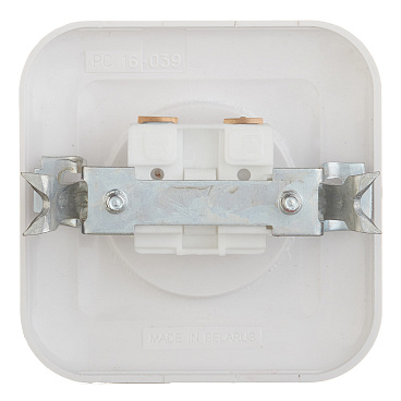 Розетка Svet Стиль встраиваемая белая (0214-00101)