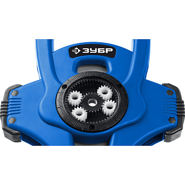 ЗУБР X-50 50 м геодезическая стальная мерная лента