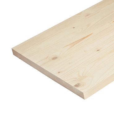 Щит мебельный хвоя 2000х800х40 мм сорт АВ клееный