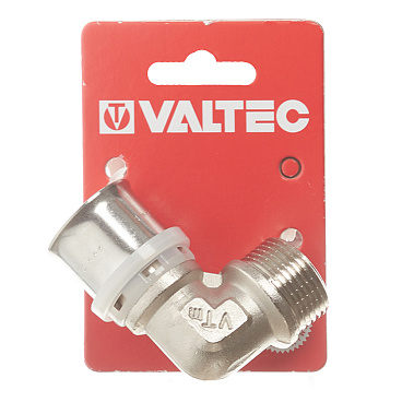 Угол VALTEC 26(пресс) х 3/4 НР(г)
