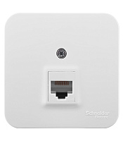 Розетка компьютерная Systeme Electric Blanca накладная белая RJ45 (BLNIA045001)