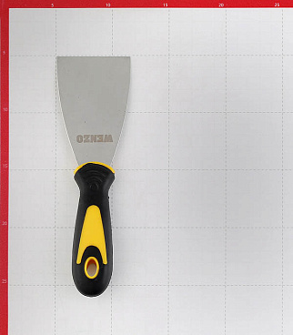 Шпатель малярный Hesler/Wenzo 60 мм с эргономичной ручкой (W0830-740006)