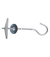 Дюбель складной пружинный L-образный крюк M3 85x10 мм (1 шт.)