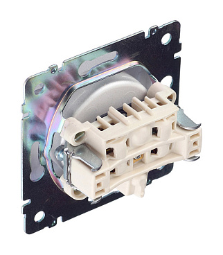 Розетка Legrand Valena встраиваемая алюминий (694341)