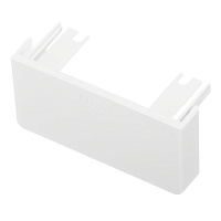 Заглушка торцевая для кабель-канала DKC 80х40 мм белая (00871)