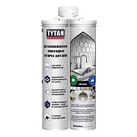 Герметик эпоксидный для швов Tytan Professional двухкомпонентный черный 400 мл