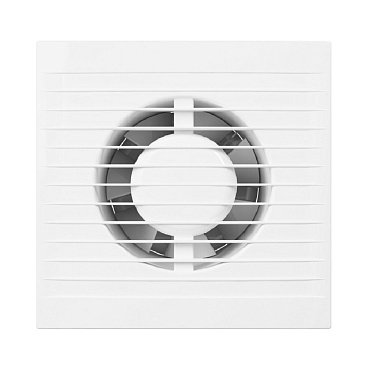 Вентилятор осевой Auramax A 5 180х180 мм d125 мм белый