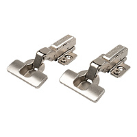 Петля мебельная Lemax prof Clip-on 105° полунакладная с эксцентриком и доводчиком (2 шт.)
