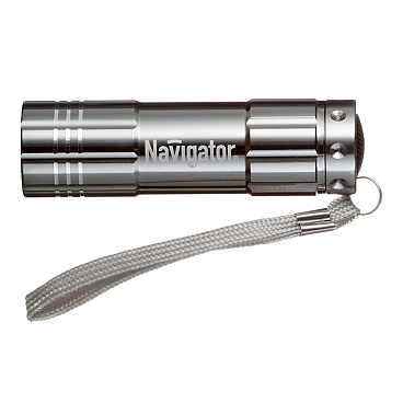 Фонарь ручной Navigator (949287) светодиодный 9 LED 1 Вт на батарейках AAA алюминий