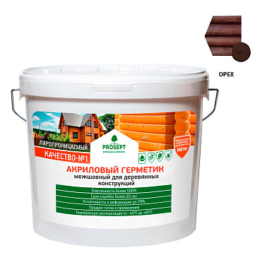 Герметик шовный для дерева Prosept тик 3 кг