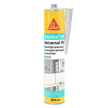 Герметик полиуретановый Sika Sikaflex 719 Universal белый 300 мл