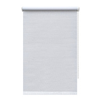 Рулонная штора блэкаут 200х175 см Decofest Каролина белая